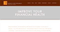 Desktop Screenshot of mlwfinancial.com